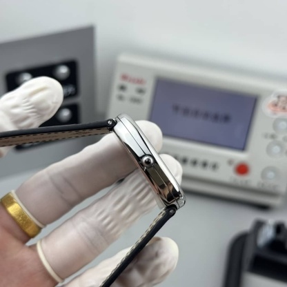 Patek Philippe Golden Ellipse 5738/51G-001 Engraved Dial Leather Strap Best Replica OMF 34.5mm x 39.5mm