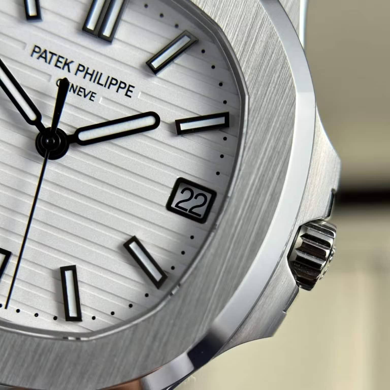 Patek Philippe Nautilus 57111A-011 White Dial Super Clone 40mm
