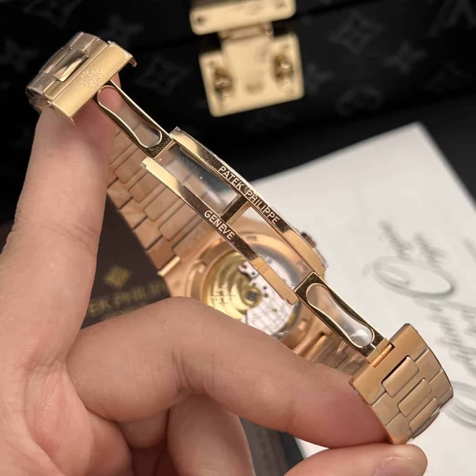 Patek Philippe Nautilus 57111R Rose Gold Grey Dial Super Clone 3K Factory 40mm