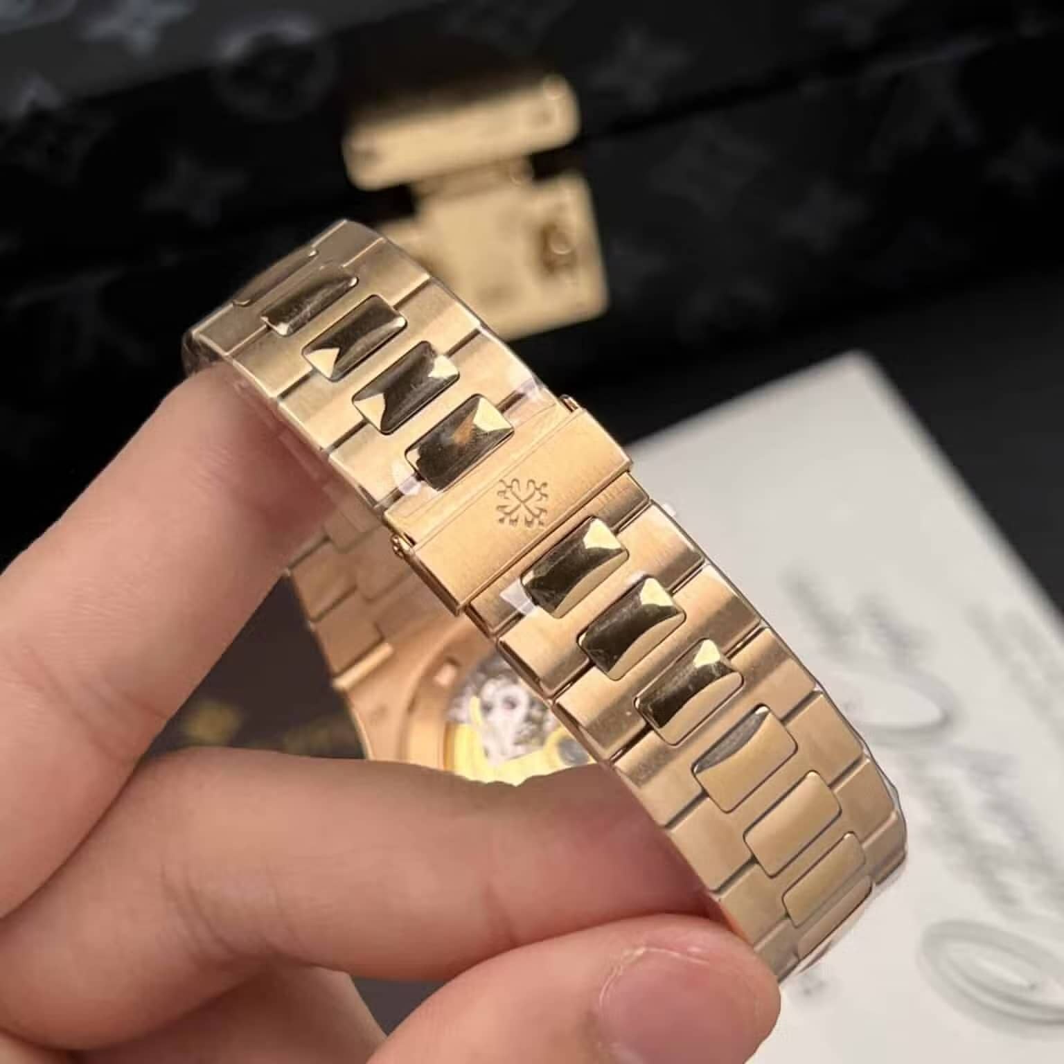 Patek Philippe Nautilus 57111R Rose Gold Grey Dial Super Clone 3K Factory 40mm