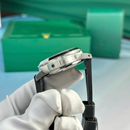 Panerai Luminor Quaranta BiTempo Luna Rossa PAM01404 Blue Dial Rubber Strap Best Replica VSF 40mm