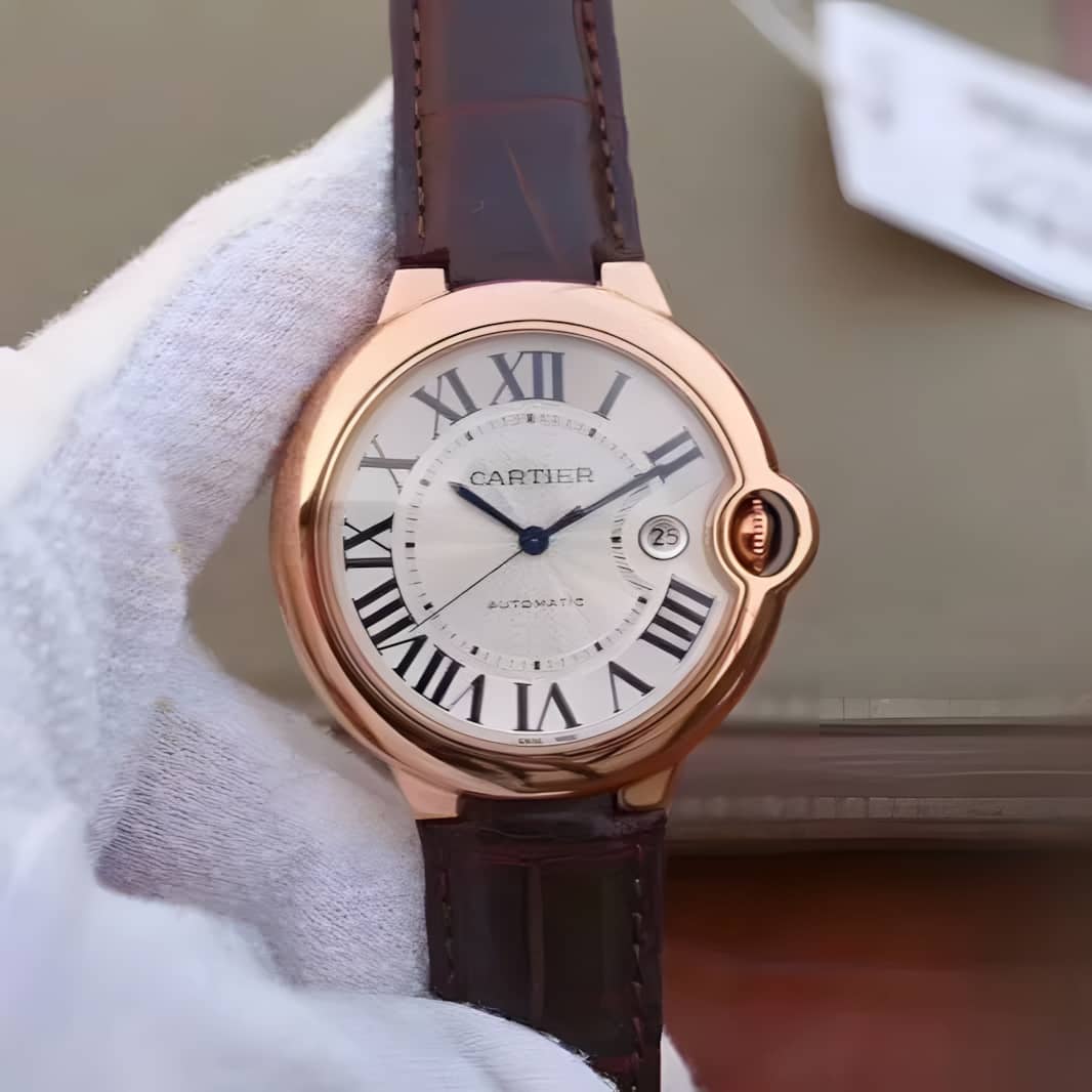 BALLON BLEU DE CARTIER 42MM WGBB0017 V9 FACTORY SILVER DIAL