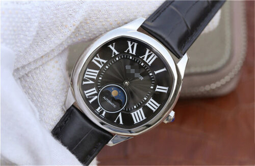 DRIVE DE CARTIER MOONPHASE WGNM0009 STAINLESS STEEL BEZEL
