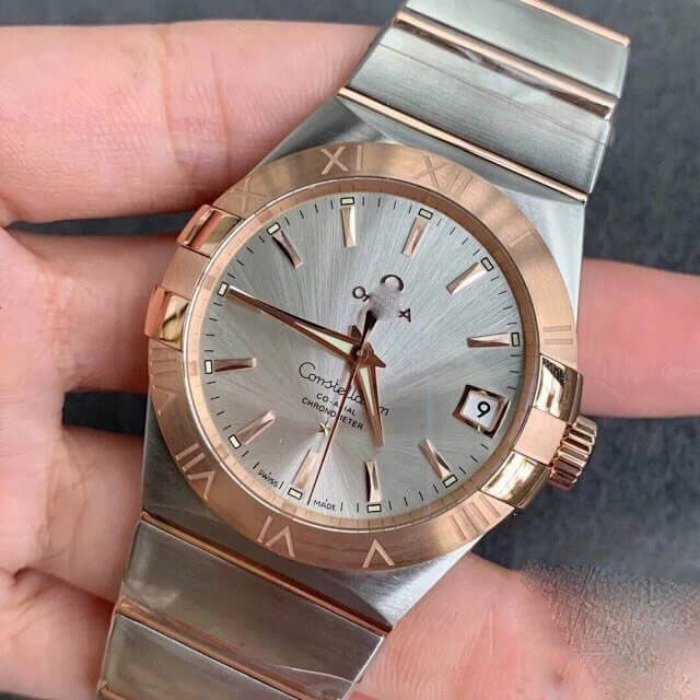 OMEGA CONSTELLATION 123.20.38.21.02.001 VS FACTORY WHITE DIAL