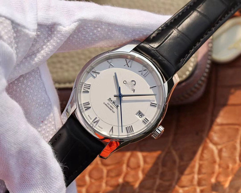 OMEGA DE VILLE 431.13.41.21.02.001 VS FACTORY WHITE DIAL