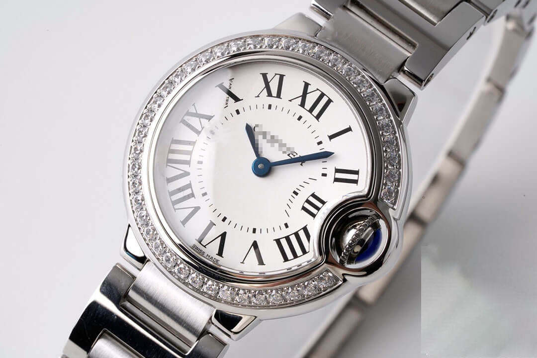 BALLON BLEU DE CARTIER  28MM W4BB0015 AF FACTORY DIAMOND-SET BEZEL