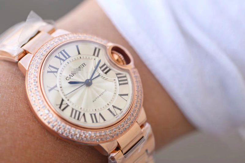 BALLON BLEU DE CARTIER  36MM WE902064 V9 FACTORY WHITE DIAL