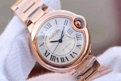 BALLON BLEU DE CARTIER  LADIES 33MM W6920068 V9 FACTORY WHITE TEXTURED DIAL