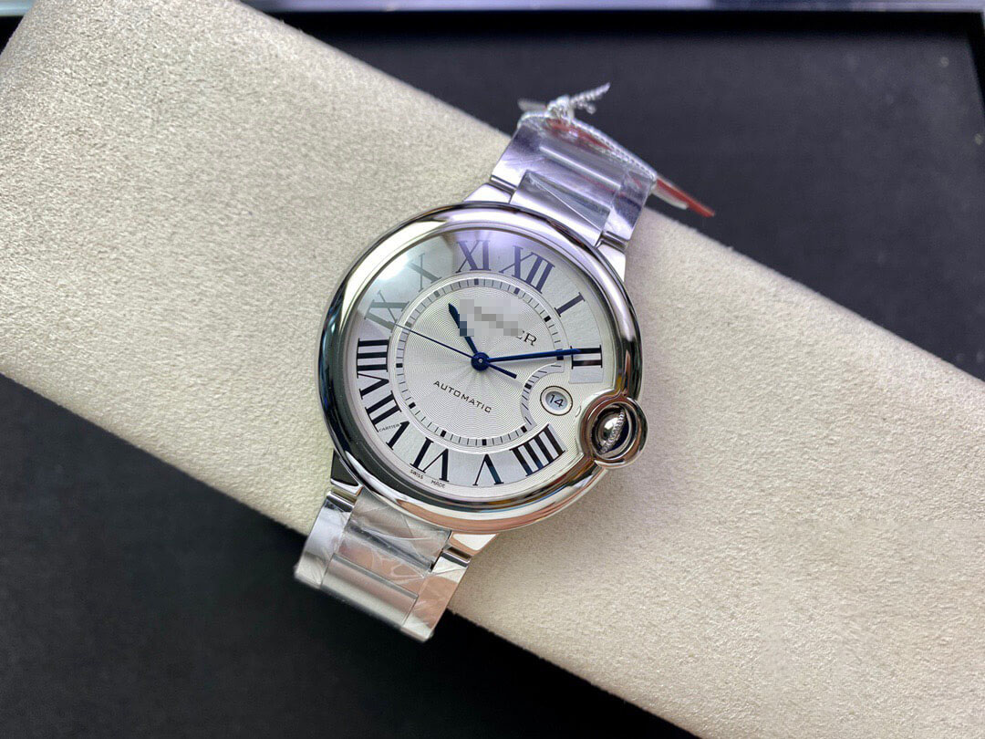 BALLON BLEU DE CARTIER 42MM W69012Z4 3K FACTORY STAINLESS STEEL BEZEL