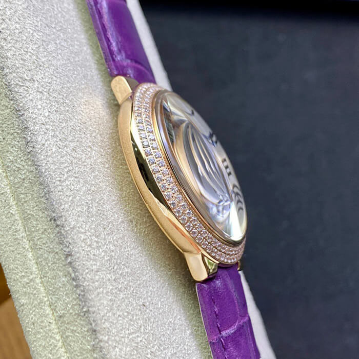 BALLON BLEU DE CARTIER 36MM WJBB0009 3K FACTORY PURPLE STRAP