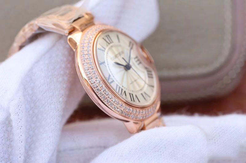 BALLON BLEU DE CARTIER  36MM WE902064 V9 FACTORY WHITE DIAL