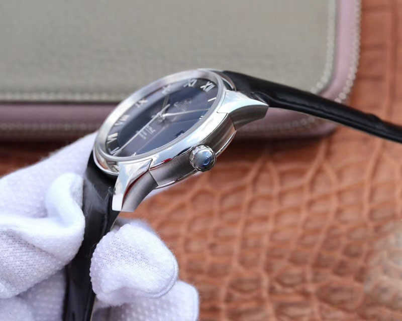 OMEGA DE VILLE 431.13.41.21.03.001 VS FACTORY BLUE DIAL