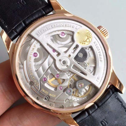 IWC PORTUGUESE IW500701 ZF FACTORY BLACK DIAL