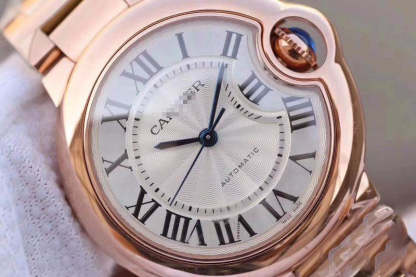 BALLON BLEU DE CARTIER  LADIES 33MM W6920068 V9 FACTORY WHITE TEXTURED DIAL