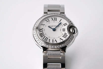 BALLON BLEU DE CARTIER  28MM W4BB0015 AF FACTORY DIAMOND-SET BEZEL