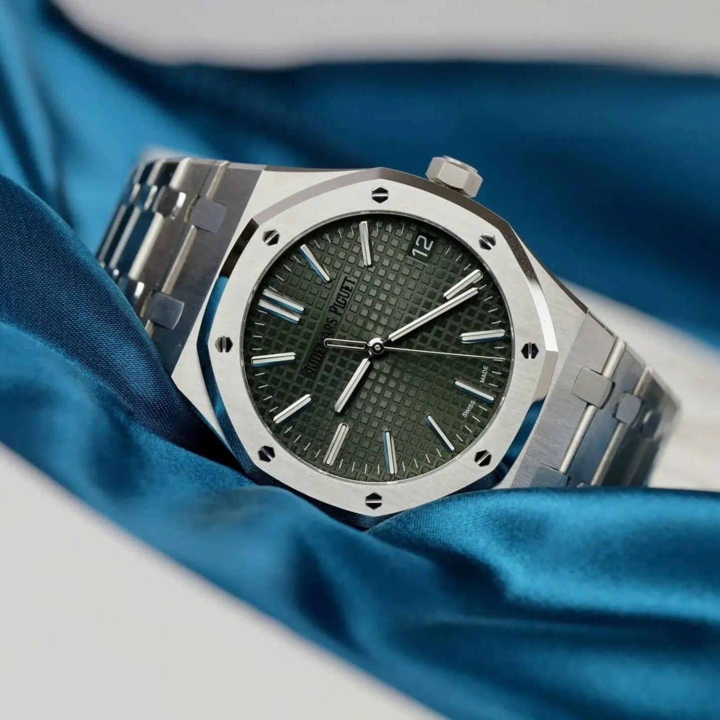 Audemars Piguet Royal Oak 15510ST Green Dial 11 Best Replica APSF 41mm
