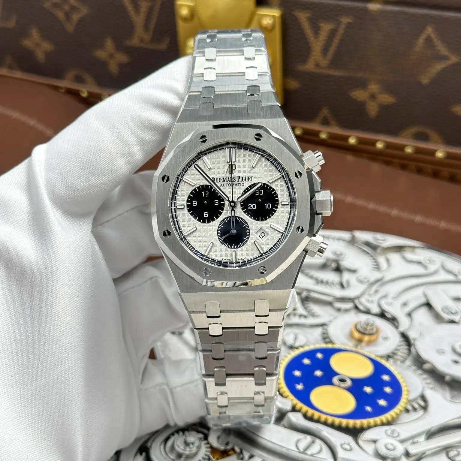 Audemars Piguet Royal Oak Chronograph 26331ST White Dial 11 Best Replica APSF 41mm