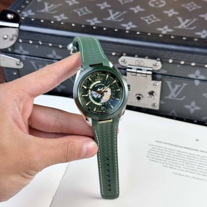 Omega Seamaster Aqua Terra GMT Worldtimer Green Dial 1:1 Best Replica VSF 43mm