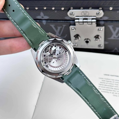 Omega Seamaster Aqua Terra GMT Worldtimer Green Dial 1:1 Best Replica VSF 43mm