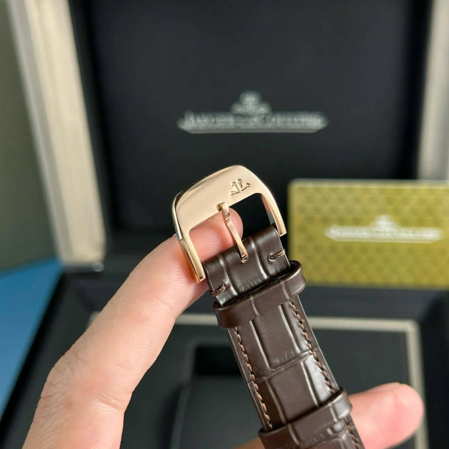 Jaeger-LeCoultre Master Ultra Thin Moon Q1362503 Rose Gold White Dial Diamond Bezel Best Replica APSF 39mm