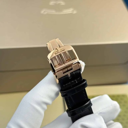 Jaeger LeCoultre Reverso Tribute Monoface Small Seconds Q7132521 Rose Gold Silver Dial Best Replica MGF 45.6×27.4mm