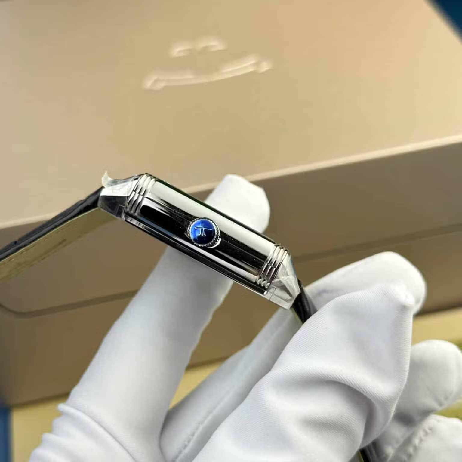 Jaeger LeCoultre Reverso Classic Duoface Small Seconds Q3848420 Best Replica MGF 47×28.3mm