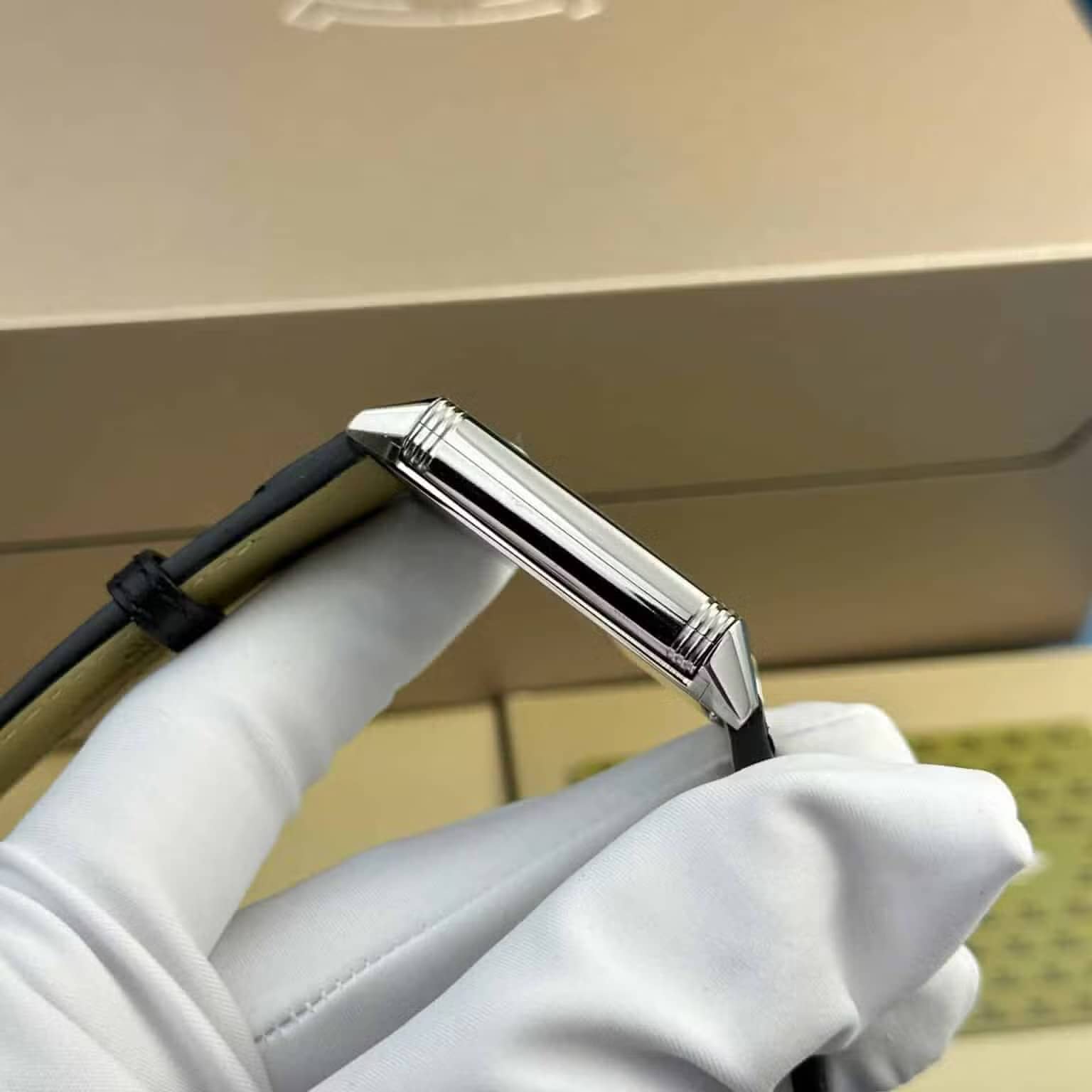 Jaeger LeCoultre Reverso Tribute Monoface Small Seconds Q713842J White Dial Best Replica MGF 45.6×27.4mm