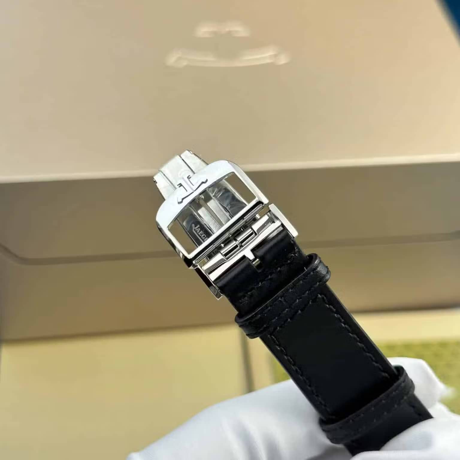 Jaeger LeCoultre Reverso Tribute Monoface Small Seconds Q713842J White Dial Best Replica MGF 45.6×27.4mm