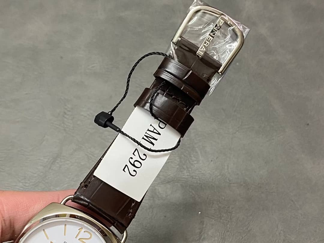 Panerai Radiomir Quaranta PAM 1292 White Dial Leather Strap 11 Best Replica VSF 40mm