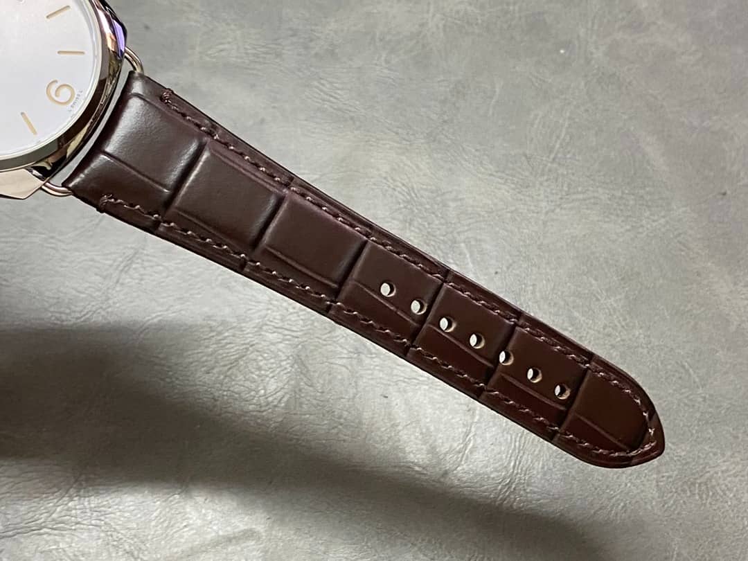 Panerai Radiomir Quaranta PAM 1292 White Dial Leather Strap 11 Best Replica VSF 40mm