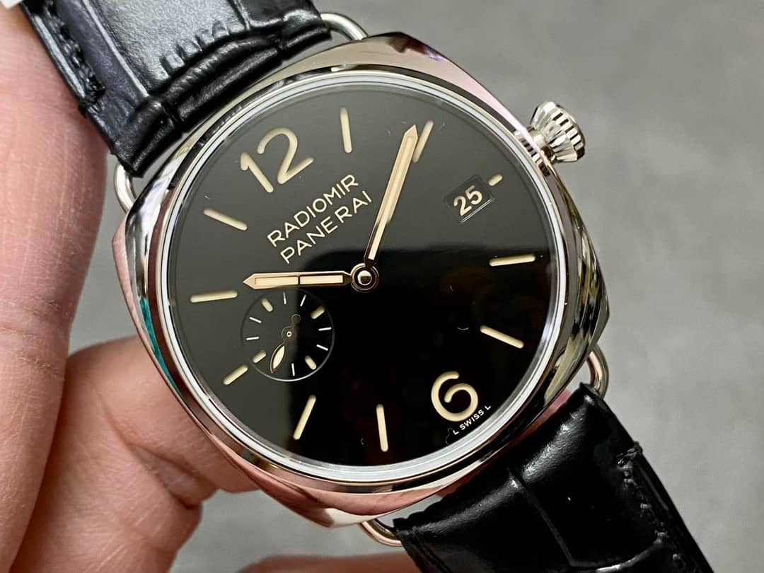 Panerai Radiomir Quaranta PAM1294 Black Dial Leather Strap 11 Super Clone VSF 40mm