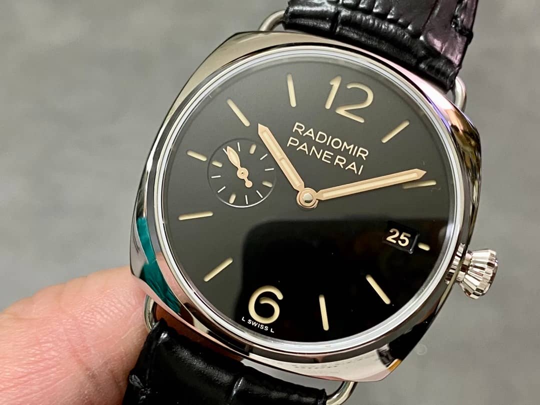 Panerai Radiomir Quaranta PAM1294 Black Dial Leather Strap 11 Super Clone VSF 40mm