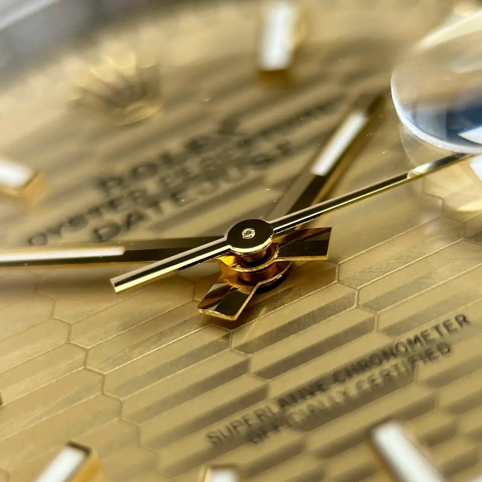 Rolex Datejust 126283RBR SteelYellow Gold Fluted-Motif Dial Diamond Bezel Jubilee Bracelet Best Replica VSF 36mm