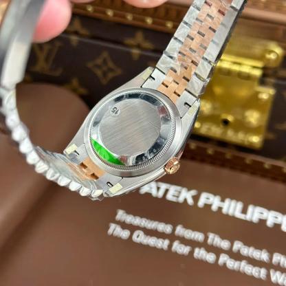 Rolex Datejust 126231 Rose GoldSteel Slate Index Dial Jubilee Bracelet 11 Best Replica 36mm