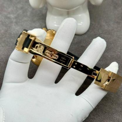 Rolex Daytona 116518 Pikachu 18K Solid Gold Oysterflex Rubber Strap 40mm