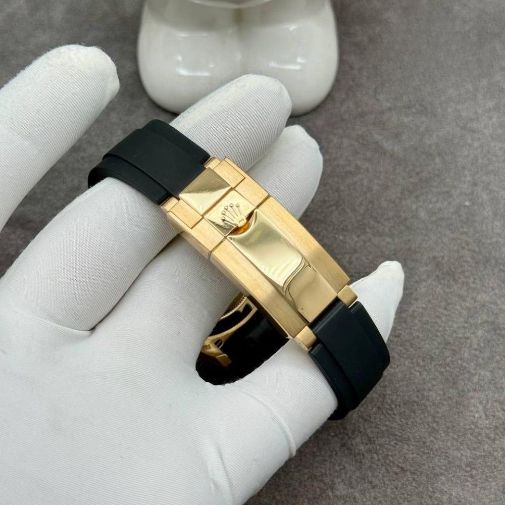 Rolex Daytona 116518 Pikachu 18K Solid Gold Oysterflex Rubber Strap 40mm