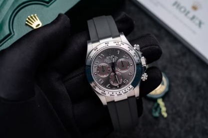 Rolex Daytona 116519 Grey Arabic Dial Oysterflex Super Clone 40mm