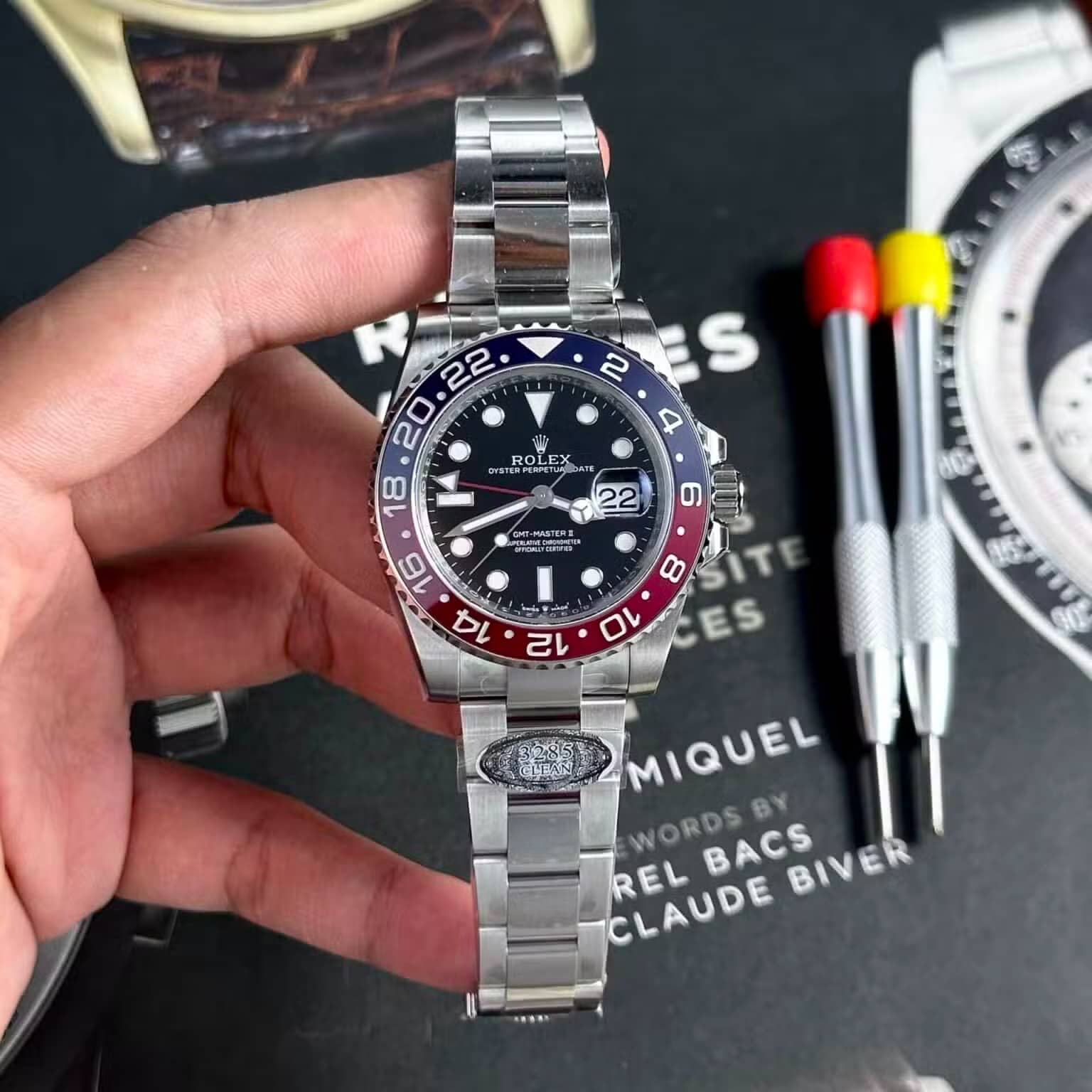 Rolex GMT-Master II 126710BLRO Pepsi Oyster Bracelet Clean Factory Best Quality Replica 40mm