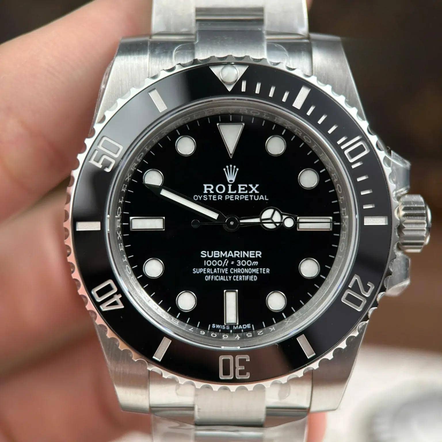 Rolex Submariner No Date 114060 Black Dial 11 Best Replica VSF 40mm