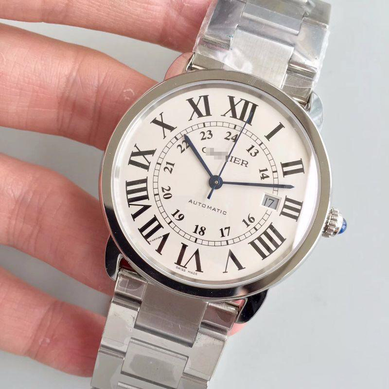 RONDE SOLO DE CARTIER W6701011 42MM ZF FACTORY WHITE DIAL