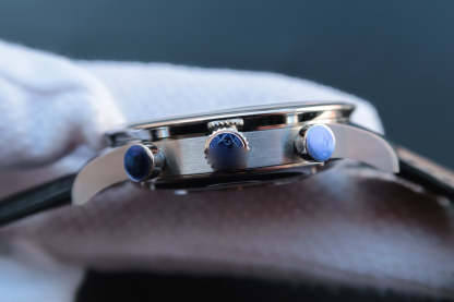 IWC PORTUGIESER IWC371411 ZF FACTORY BLACK STRAP