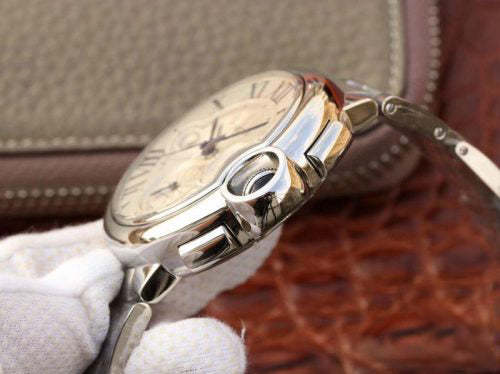 BALLON BLEU CARTIER CHRONOGRAPH W6920076 ZF FACTORY SILVER DIAL