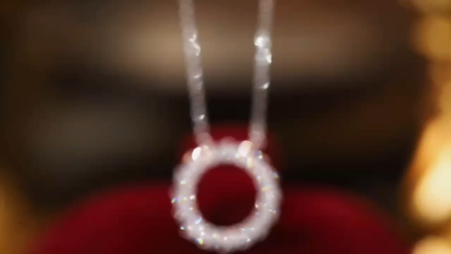 18k Gold Diamond Necklace with Marquise Cut, Natural Diamond 0.50ct