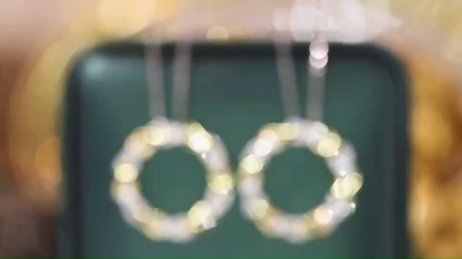 18k Gold Diamond Necklace with 0.15ct Natural Diamond