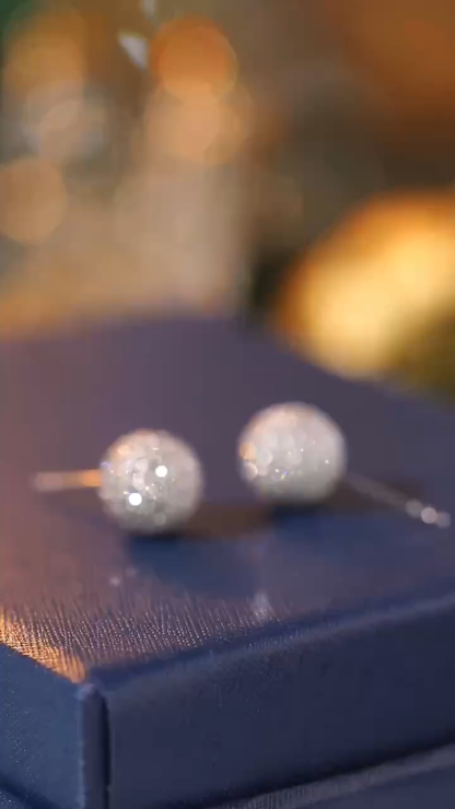 18k Gold Earrings Studded with 2.00ct Natural Diamond