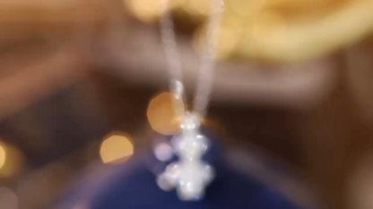 18k gold necklace with 0.50ct natural diamond