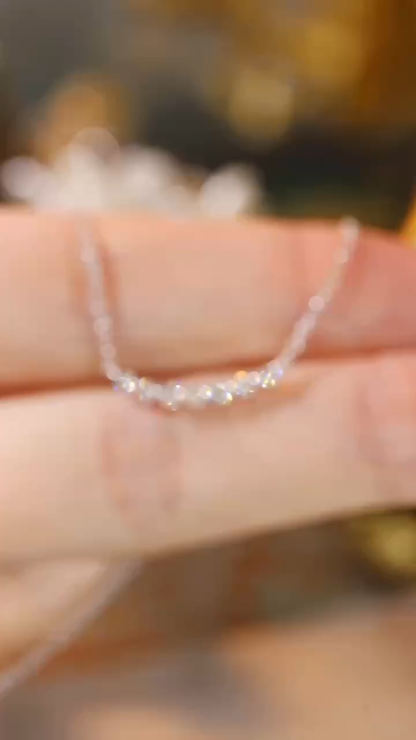 18k Gold Necklace with 0.25ct Natural Diamond
