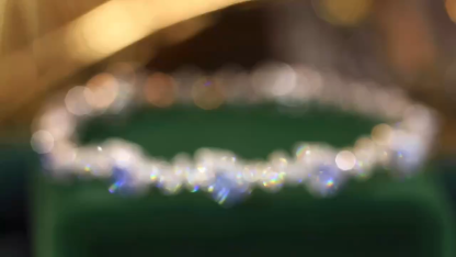 18k Gold Bracelet, Sapphire Bracelet, Drop-shaped Sapphire and Diamond Bracelet Set with 5ct Diamonds