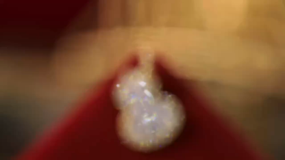 18k Gold Gourd Necklace Set with 0.55ct Natural Diamond