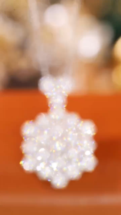18k Gold Diamond Necklace with 4.20ct Natural Diamond